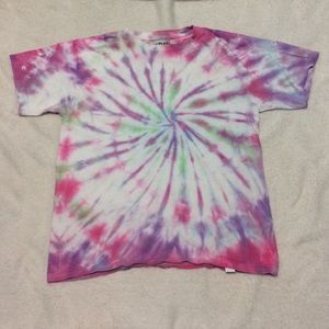 Custom tie dye shirt